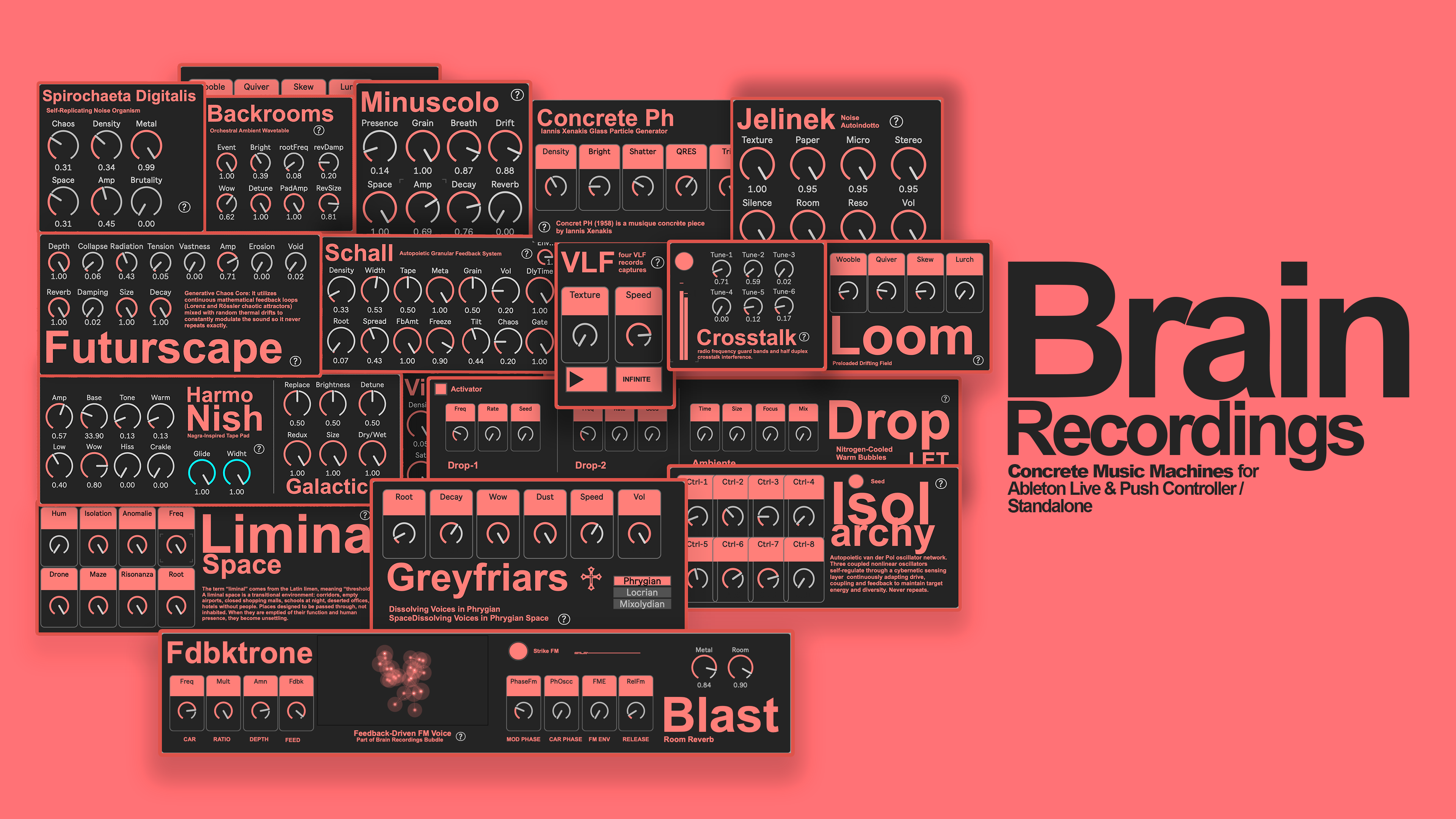 Brain Recordings — Concrete Music Machines