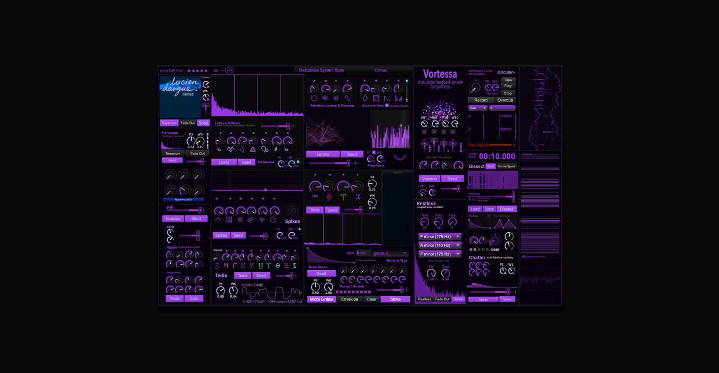 Vortessa compact GUI