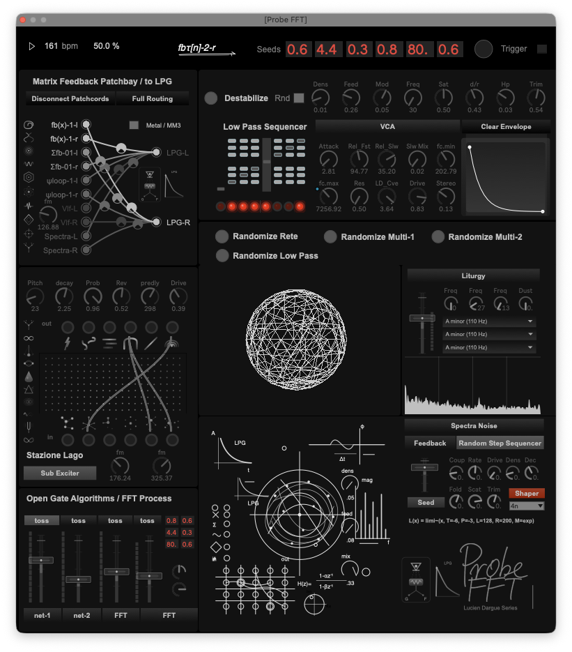 Probe FFT — Max for Live device interface